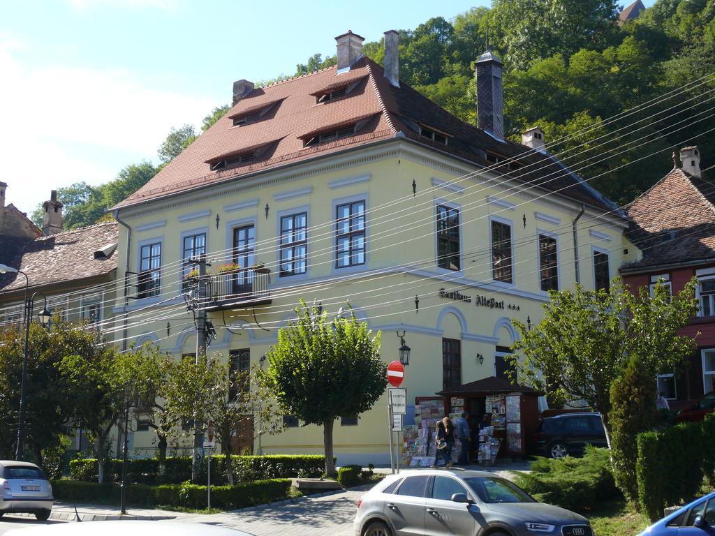 Pensiunea Gasthaus Alte Post Sighişoara Dış mekan fotoğraf