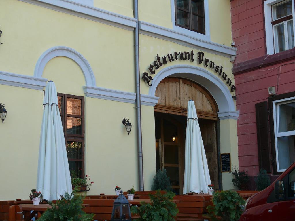 Pensiunea Gasthaus Alte Post Sighişoara Dış mekan fotoğraf